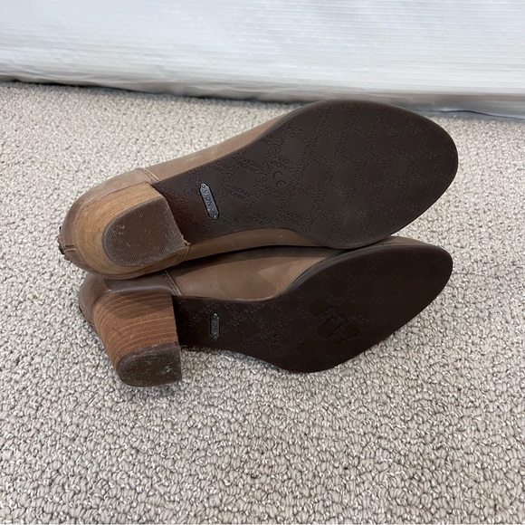 VIONIC Rory Leather Buckle Strap Ankle Booties Boots Tan Women Size 7.5 322RORY, - Picture 8 of 16